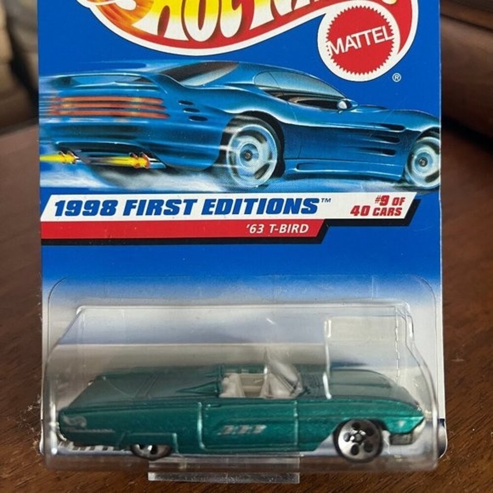 Vintage Hot Wheels 1998 First Editions #9 '63 T-BIRD